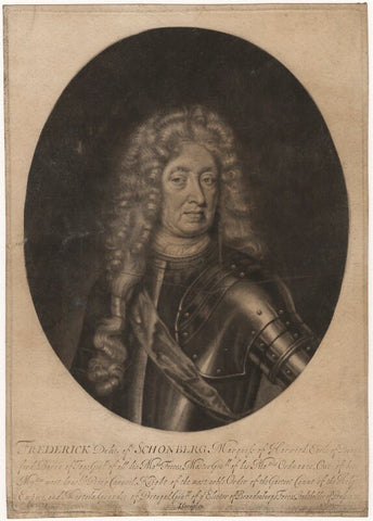 Frederick Herman de Schomberg, 1st Duke of Schomberg NPG D4169