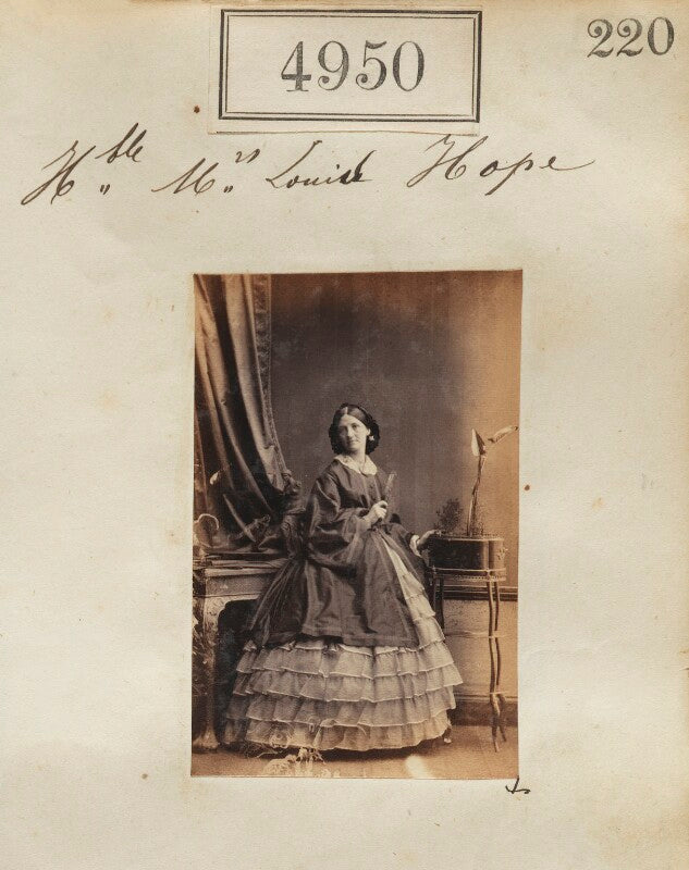 Hon. susan francis sophia hope (née dumaresq) npg ax54958