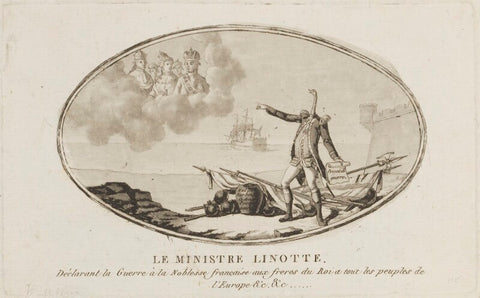 'Le ministre linotte' (Louis Marie Jacques Amalric, comte de Narbonne-Lara?) NPG D15369