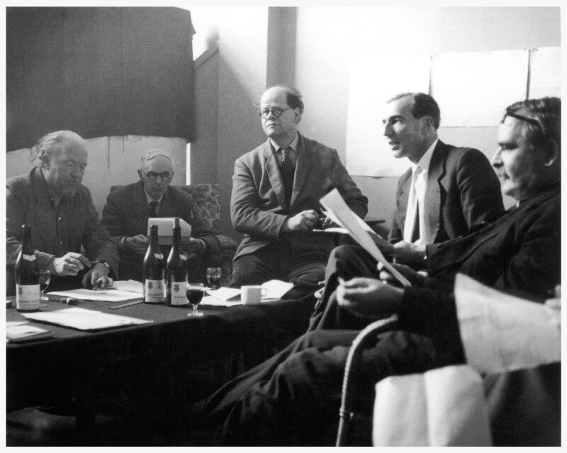 Ruskin spear; rodney joseph burn; carel weight; sir roger de grey; robin darwin npg x125116