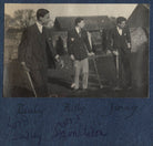 Arthur Gore, 7th Earl of Arran; William Henry Smith, 3rd Viscount Hambleden; Hon. James Frederick ('Jimmy') Smith NPG Ax141485