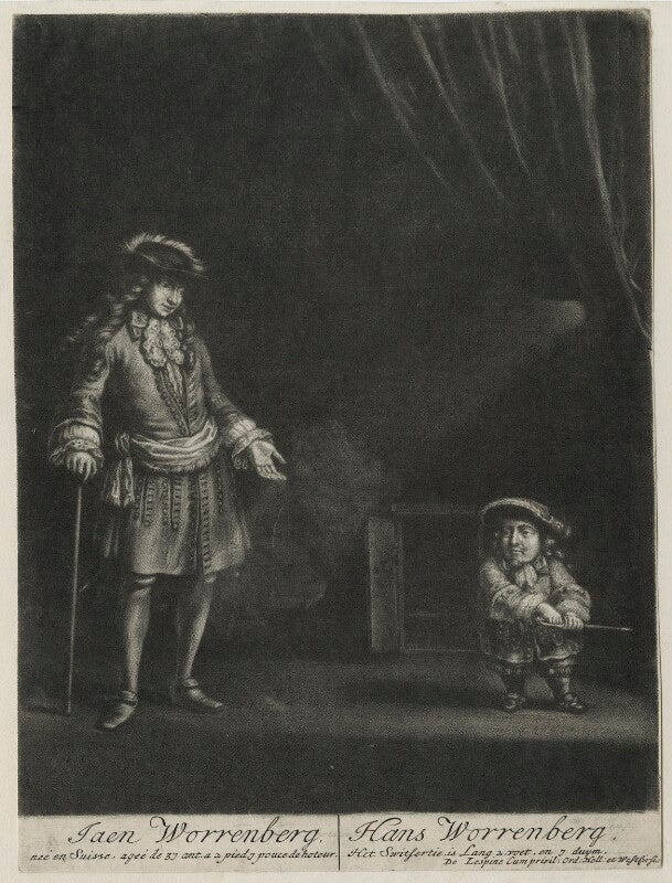 John wormbergh and an unknown man npg d31041