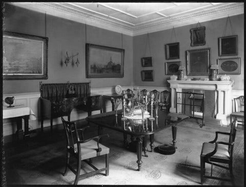 'View of Lady Illingworth's dining room (from doorway)' NPG x80983