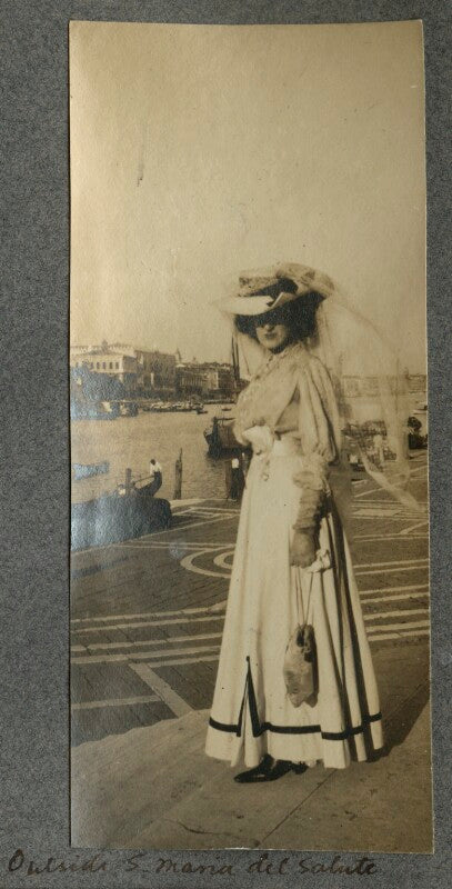 Lady ottoline morrell ('outside santa maria della salute') npg ax140017