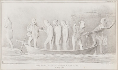 Unhappy Ghosts Crossing the Styx NPG D41293