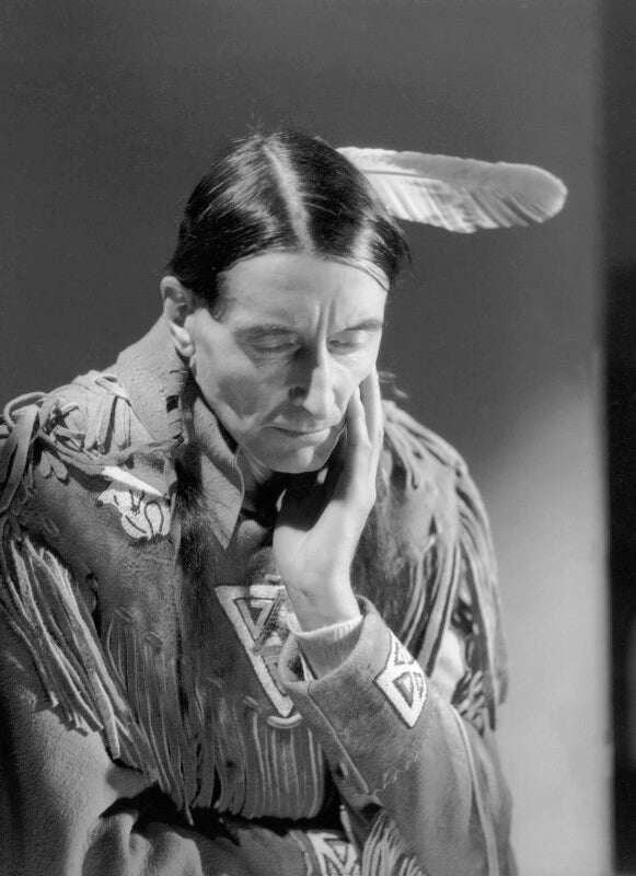 Archibald stansfield ('grey owl') belaney npg x16736