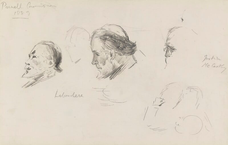 Henry du pré labouchère; justin mccarthy npg 2284