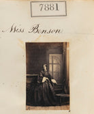 Miss Benson NPG Ax57720