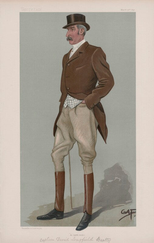 David longfield beatty ('men of the day. no. 710.') npg d44901