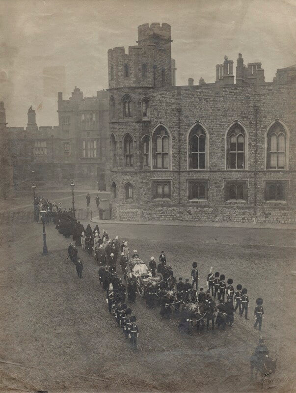 Queen victoria's funeral cortège npg x135124