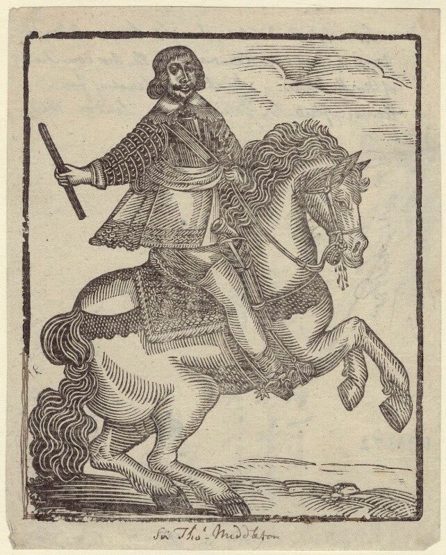 Unknown man called sir thomas myddelton npg d30372