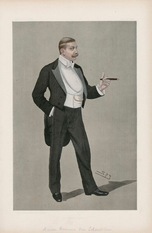 Baron hermann von eckardstein ('men of the day. no. 719.') npg d44917