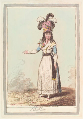 'A Greek lady' NPG D12502