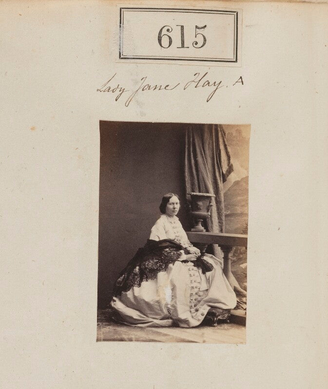 Jane (née hay), lady taylor npg ax50286
