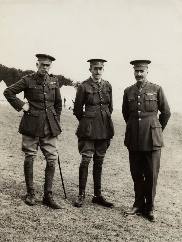 Adolphus, 1st marquess of cambridge; alexander cambridge, earl of athlone; edwin perceval brassey npg x1144