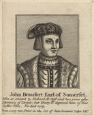 John Beaufort, Marquess of Dorset and Marquess of Somerset NPG D23929