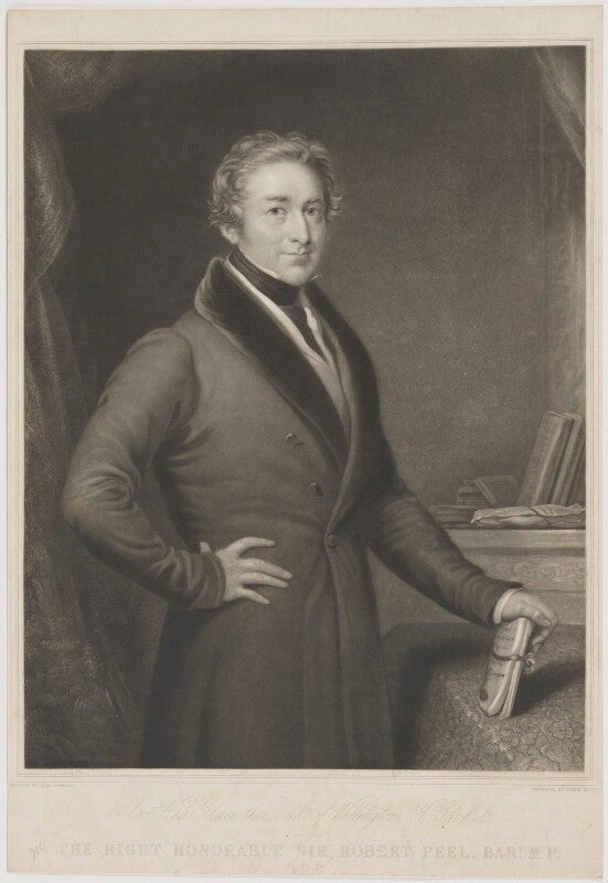 Sir robert peel, 2nd bt npg d39595