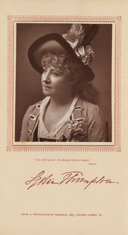 Lydia Thompson (Eliza Hodges Thompson) NPG Ax29386