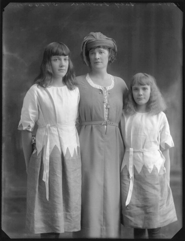 Edith alice cecilia (née lowther), baroness thenard; alice (née blight), lady lowther; gladys mabel black (née lowther) npg x75211
