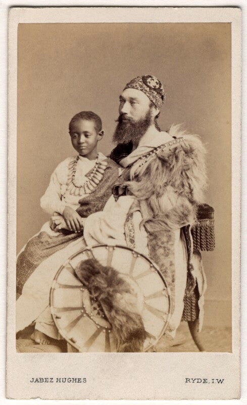 Prince (Dejatch) Alamayou of Abyssinia (Prince Alemayehu Tewodros of Ethiopia); Tristram Charles Sawyer Speedy NPG Ax30351