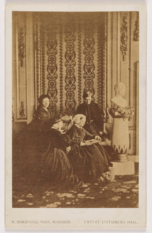 Royal mourning group, 1862 npg x131271
