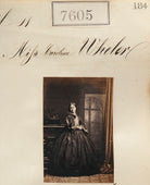 Miss Caroline Wheler NPG Ax57444