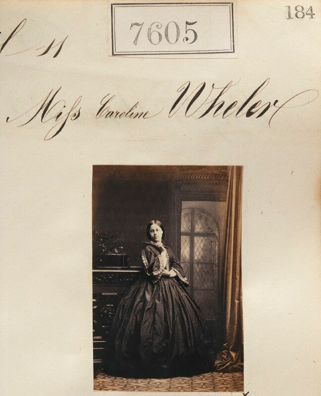 Miss caroline wheler npg ax57444