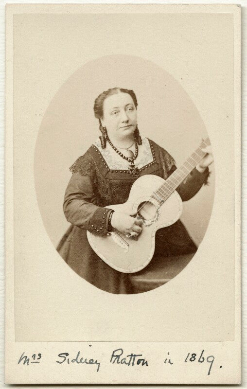 Madame sidney pratten (catharina josepha pratten (née pelzer)) npg ax38159