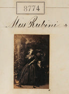 Miss Rubini NPG Ax58597