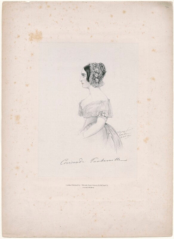 Corisande emma harris (née bennet), countess of malmesbury npg d46304