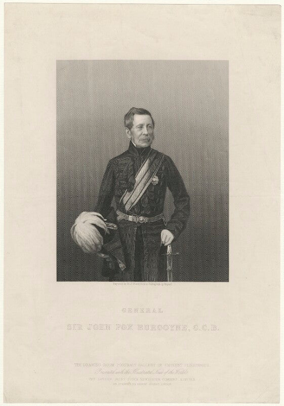 Sir john fox burgoyne, 1st bt npg d32417