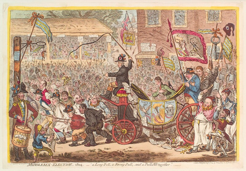 'middlesex election. 1804' npg d13108