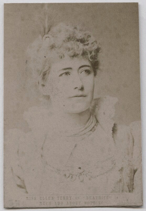 Ellen terry as beatrice in 'much ado about nothing' npg x26810