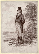 Thomas William Coke, 1st Earl of Leicester of Holkham seen in front of Holkham Hall NPG D1376