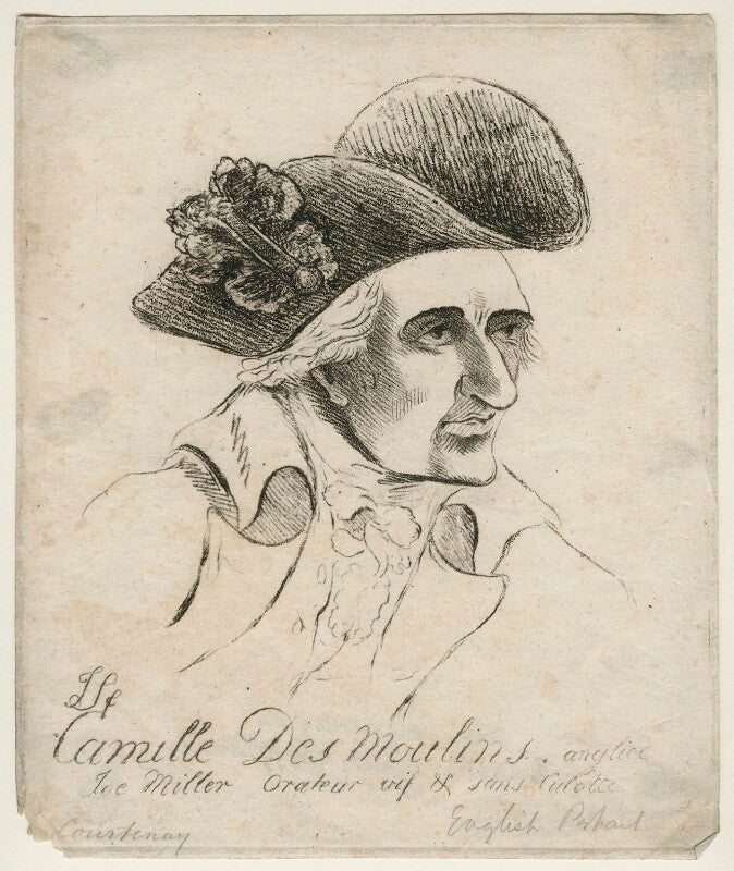 John courtenay ('camille des moulins') npg d20552