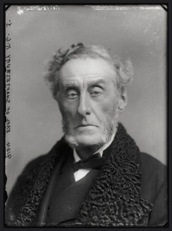 Anthony ashley cooper, 7th earl of shaftesbury npg x96511