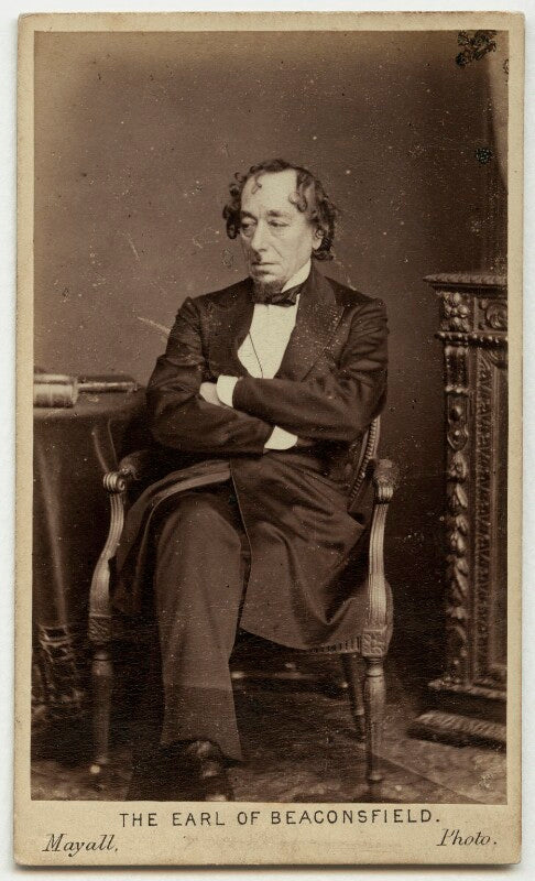 Benjamin disraeli, earl of beaconsfield npg x76462