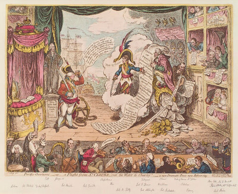 'Pacific overtures, - or - a flight from St Cloud's - "over the water to Charley" - a new dramatic peace now rehearsing' NPG D12863