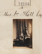 Thomas Jas Hall NPG Ax61866