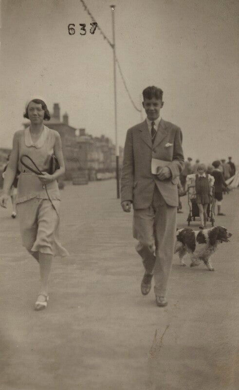 Charlotte elizabeth ('beth') welford (née britten); benjamin britten npg x15181