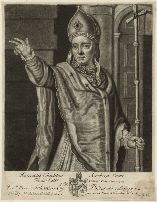 Henry chichele npg d24012