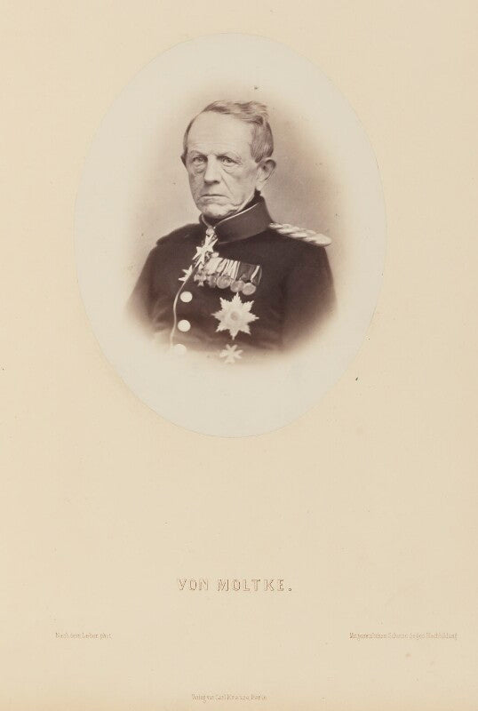 Helmuth karl bernhard von moltke, count von moltke npg ax27693