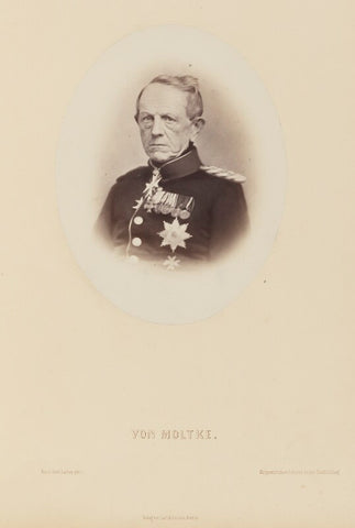 Helmuth Karl Bernhard von Moltke, Count von Moltke NPG Ax27693