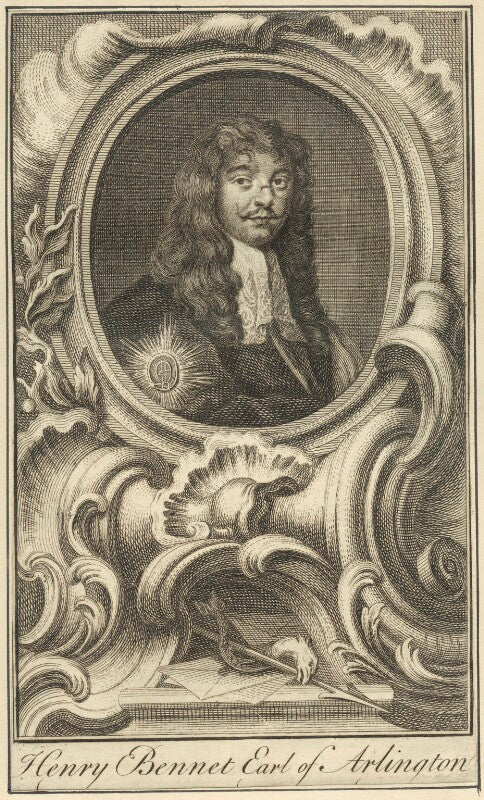 Henry bennet, 1st earl of arlington npg d29371