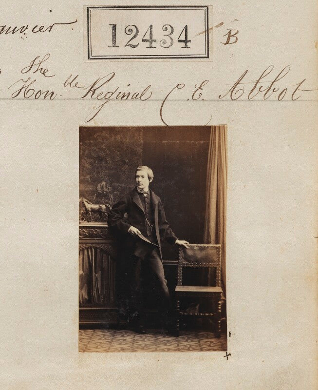 Reginald charles edward abbot, 3rd baron colchester npg ax62083