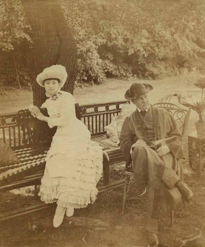 Emily storey (née hayward); george adolphus storey npg x26567