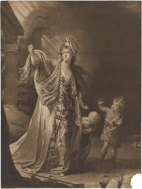 Mary ann yates in the character of medea npg d36246