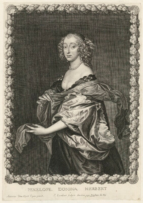 Penelope (née naunton), lady herbert npg d35702