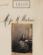 Miss N? Hulme NPG Ax61781