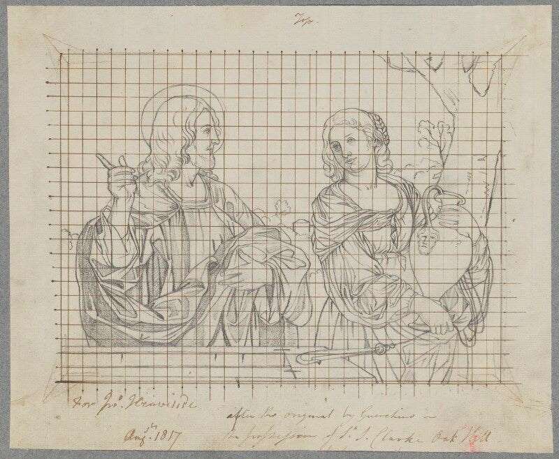 Christ and the woman of samaria npg d17500